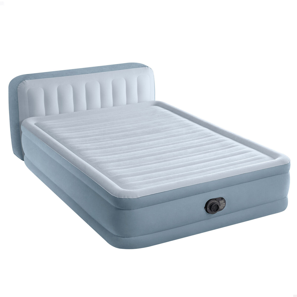 Cama de ar intex com cabeceira dura-beam deluxe plush headboard