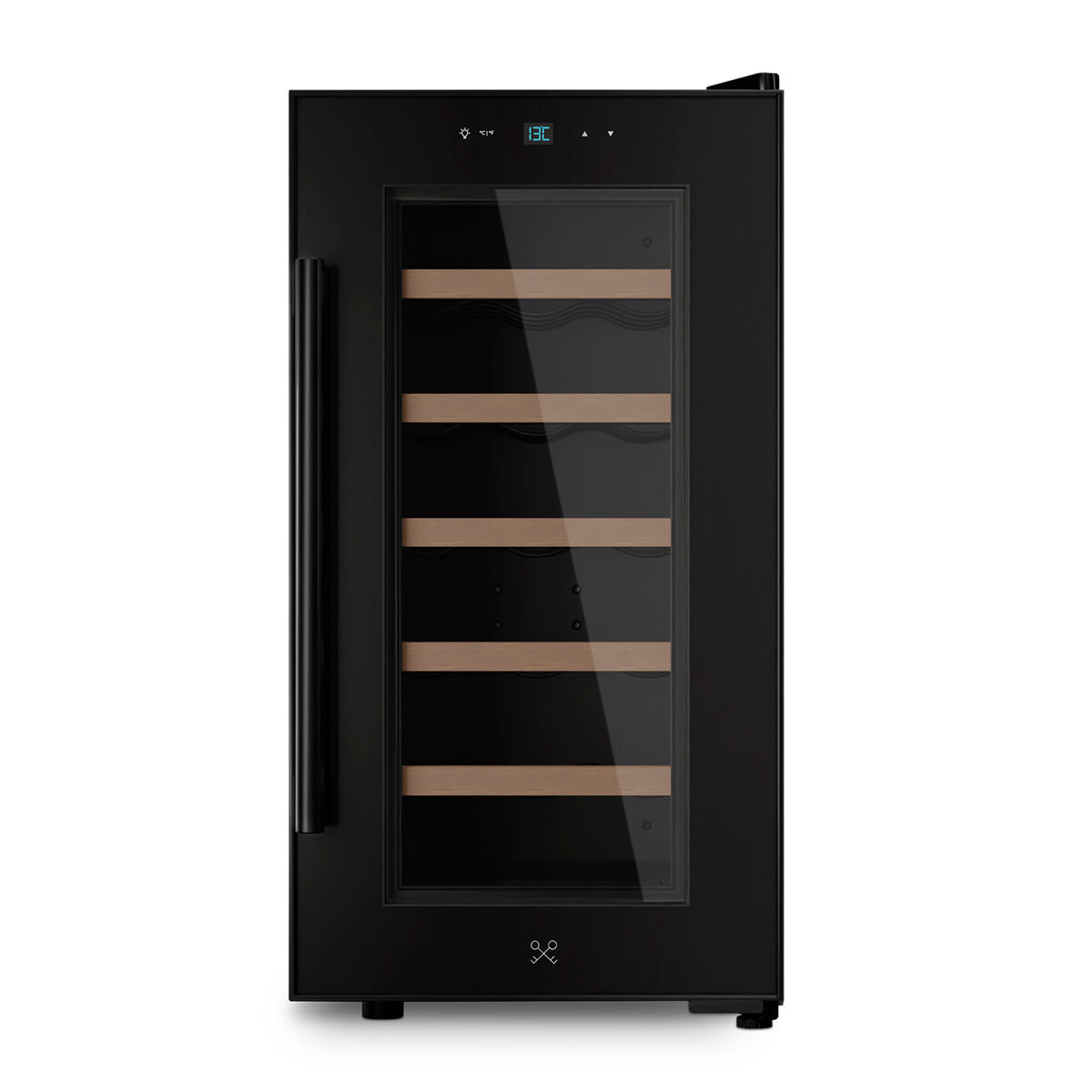 Refrigerador de vinhos de instalação livre cavcb18 les petits champs, 18 garrafas