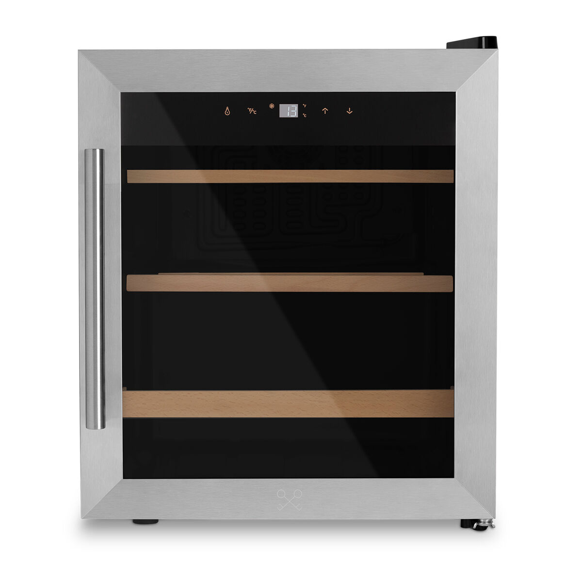 Refrigerador de vinhos de instalação livre cavc15 les petits champs, 15 garrafas