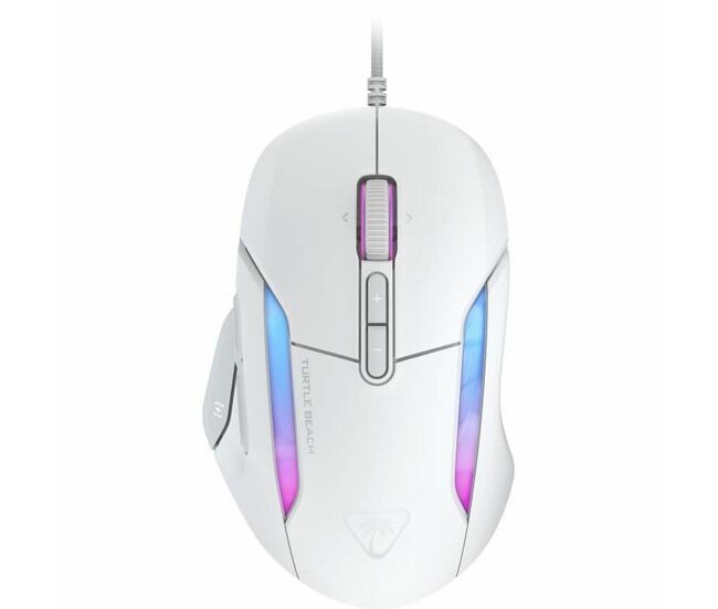 Rato ótico turtle beach kone ii blanc 26000 dpi