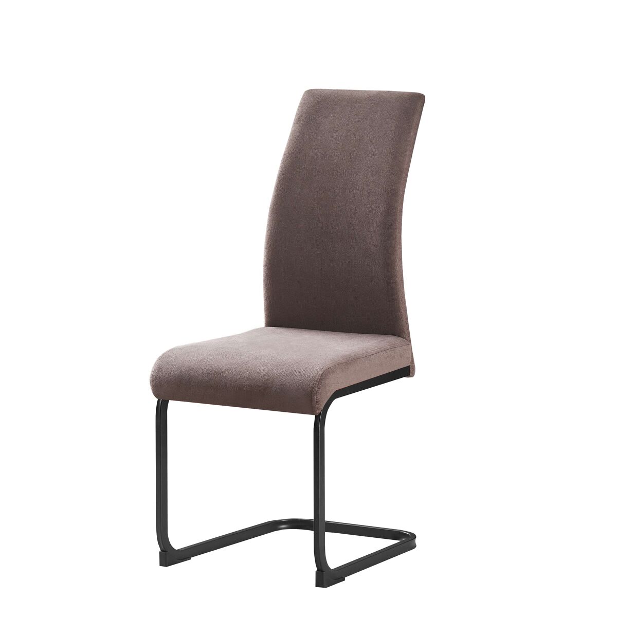 Pacote de 4 cadeiras de jantar estilo contemporâneo tacoma em cinza 43x100x45 cm