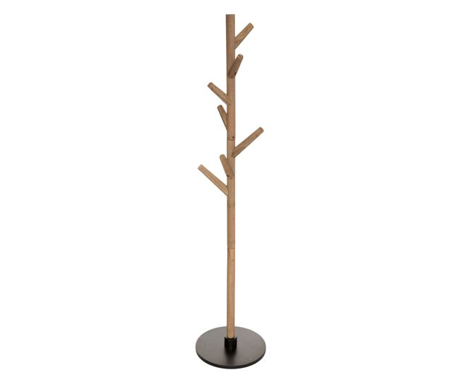 Cabide wild standing com 7 cabides, marrom, 178 cm