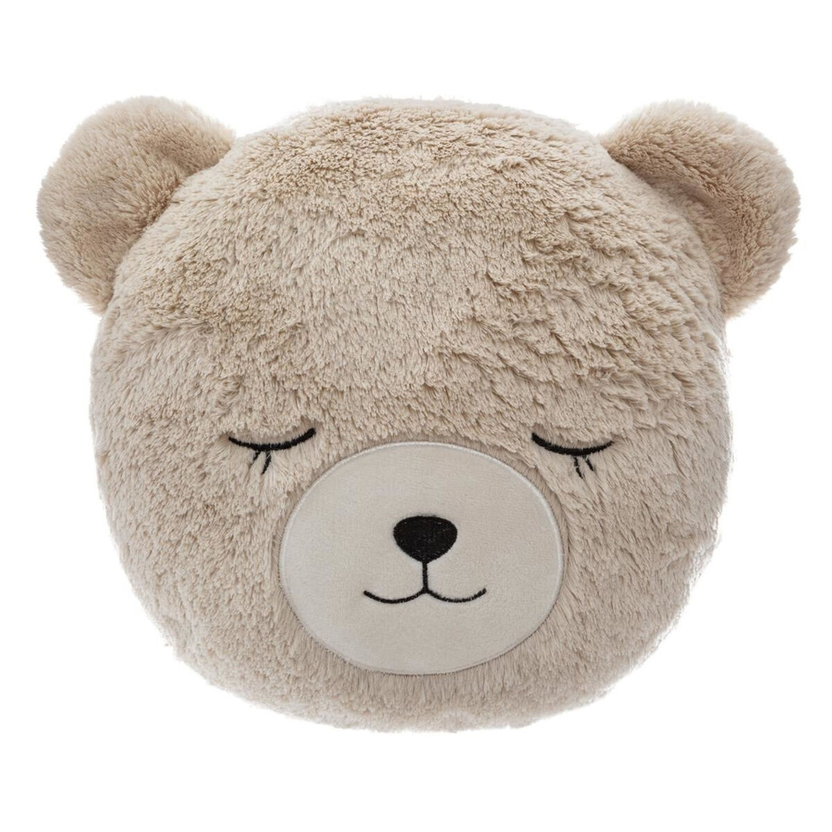 WELL HOME - Almofada redonda de pele de urso