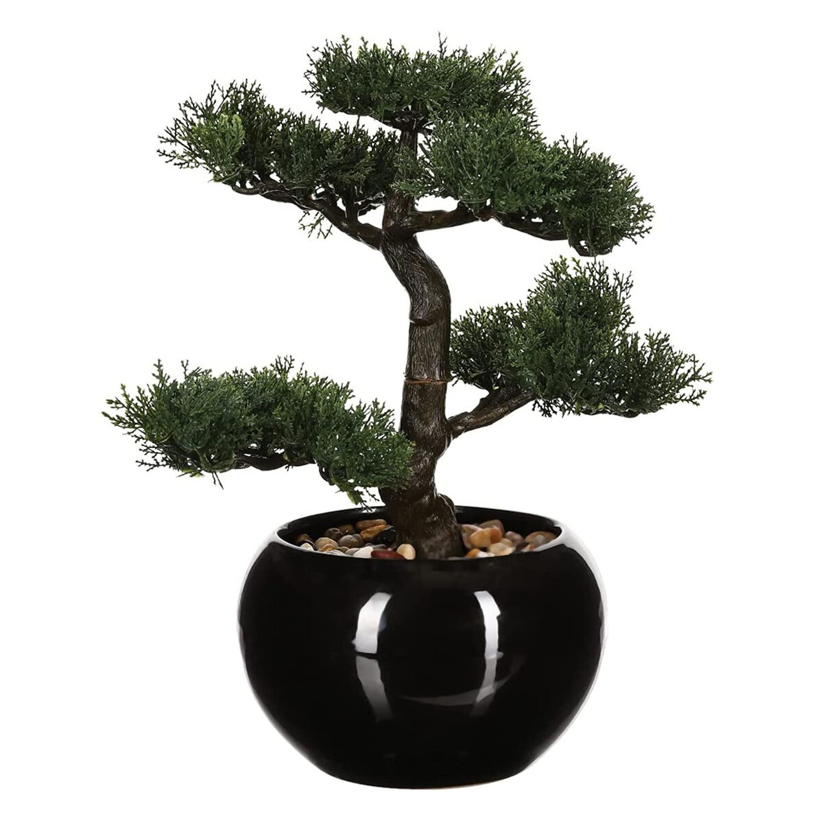 Well home - bonsai artificial em vaso de cerâmica
