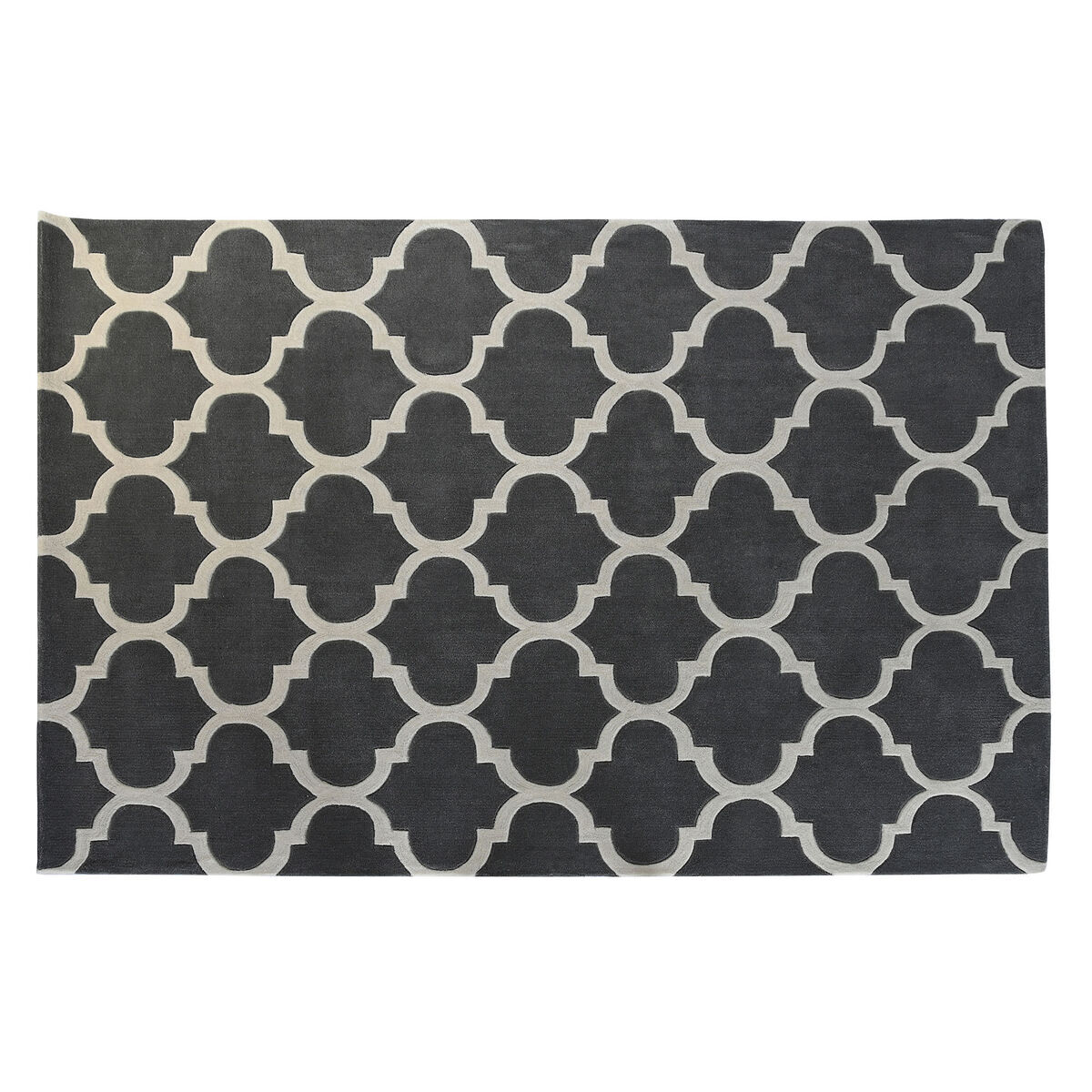 Tapete dkd home decor 160 x 230 x 2 cm gris poliéster étnico
