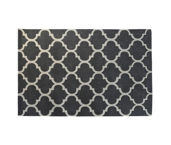 Tapete dkd home decor 160 x 230 x 2 cm gris poliéster étnico