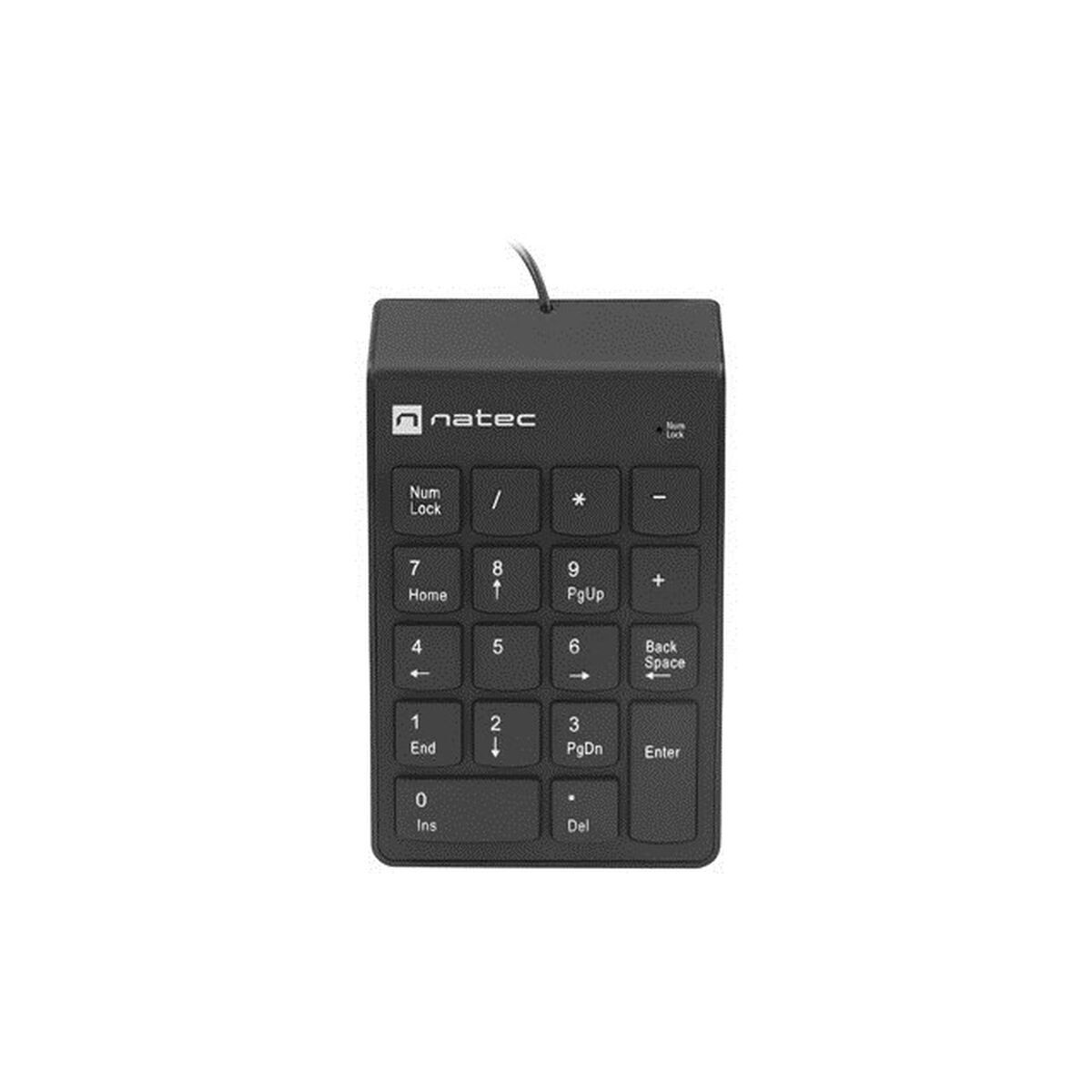 Teclado numérico natec nkl-2022 preto