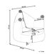 Beliani Silla infantil VEGA 50 Beliani Silla infantil VEGA 50 Mostarda