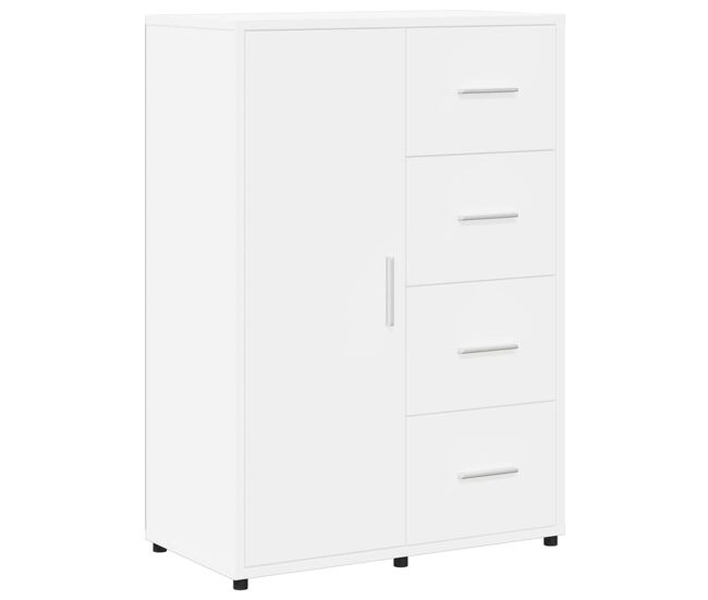 Vidaxl aparador 60x31x84 cm derivados de madeira branco
