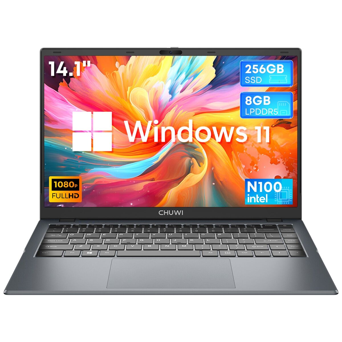 Laptop CHUWI GemiBook XPro - Processador Intel N100 Ecrã de 14.1"