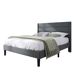 Camas de casal 146x210 Camas de casal 146x210 Cinza