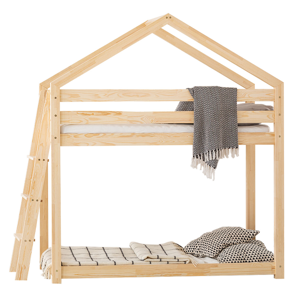 Gaëlle bois beliche 90x200 incluindo base de ripas