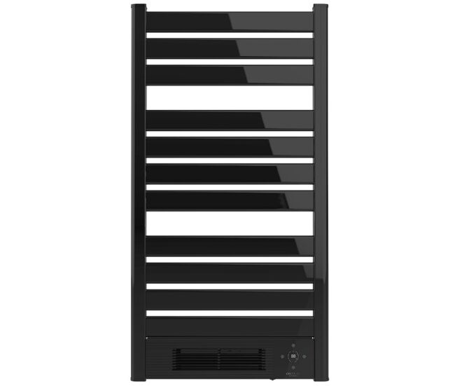 Cecotec toalheiro électrique com aquecedor cerâmico integrado. potência total de 2000 w. ecrã led. controlo remoto. temporizador