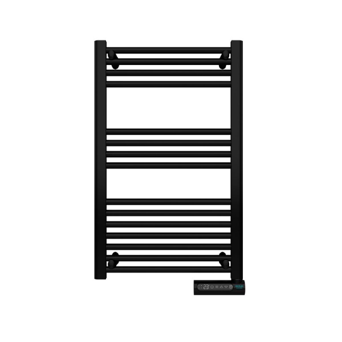 Cecotec toalheiro elétrico com 500 w, ecrã led, controlo tátil, programador semanal, 3 modos, temperatura selecionável e máxima