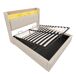 Camas de casal 140x212 Camas de casal 140x212 Bege