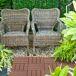 Estrados de Exterior HDPE Outsunny Estrados de Exterior HDPE Outsunny Castanho