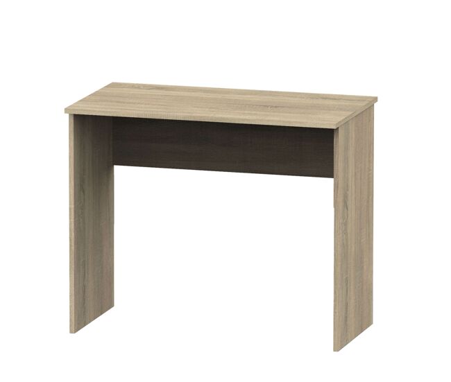 Mesa de escritório ideal para estudo ou escritório, melamina de carvalho cambriano, 90 cm