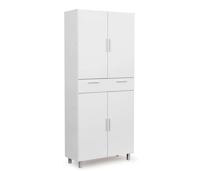Móvel auxiliar de cozinha perti branco 81x188 cm