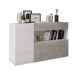 Aparador AMBIHOME JOHNY 03 Aparador AMBIHOME JOHNY 03 Branco/cinza