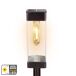 Aktive Conjunto de 4 balizas LED solares de 6 lúmenes com estaca Aktive Conjunto de 4 balizas LED solares de 6 lúmenes com estaca Preto