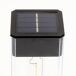 Aktive Conjunto de 4 balizas LED solares de 6 lúmenes com estaca Aktive Conjunto de 4 balizas LED solares de 6 lúmenes com estaca Preto