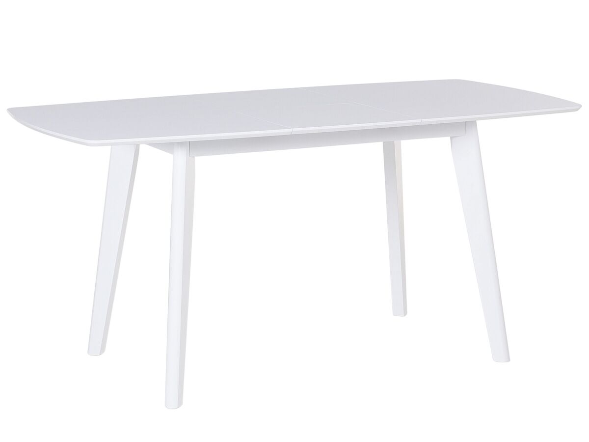 Beliani Mesa de comedor extensible SANFORD 120x80