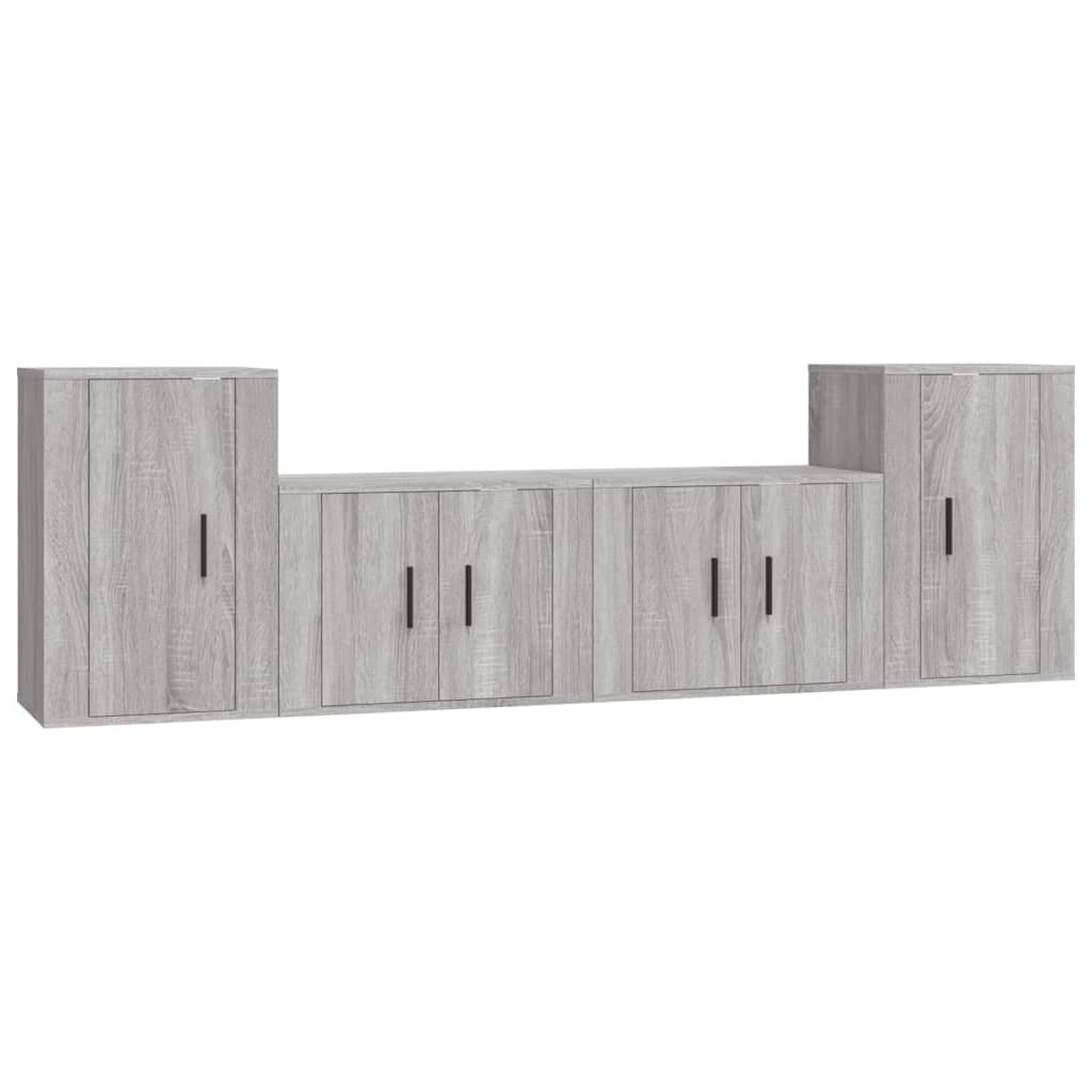 Conjunto móveis de TV - Armários TV 4 pcs 194