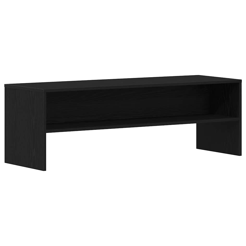 Móvel de tv - modulo de tv - armário de tv 120x40x40 cm derivados de madeira carvalho preto