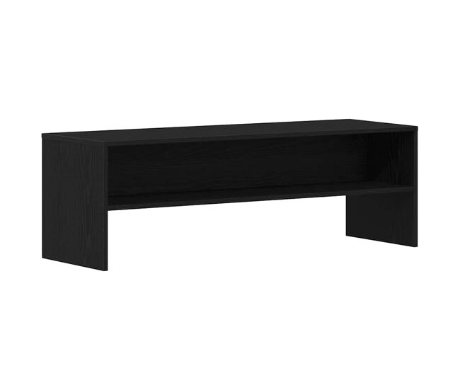 Móvel de tv - modulo de tv - armário de tv 120x40x40 cm derivados de madeira carvalho preto