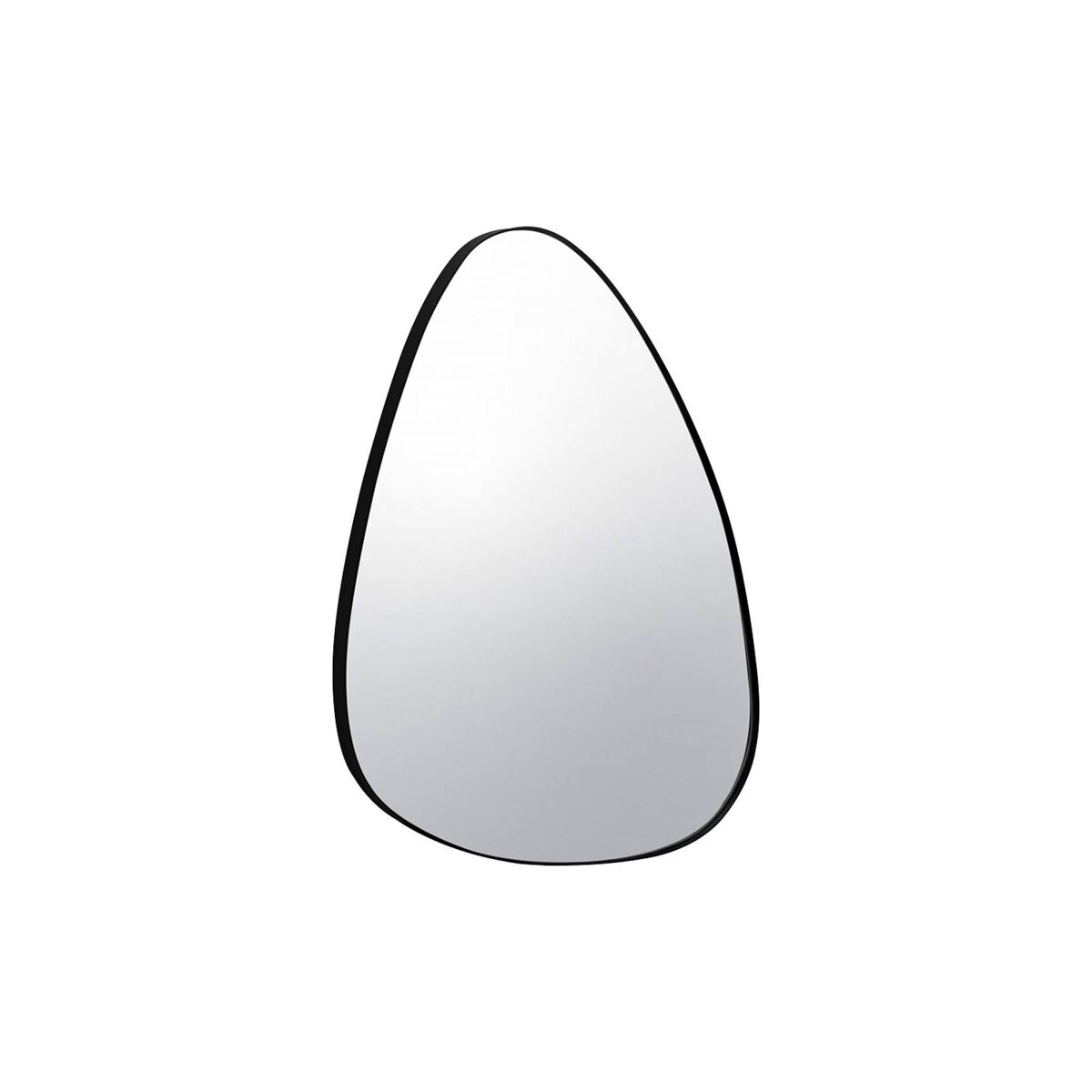 Espelho em metal preto, harvey, preto, 64x3x45.5 cm