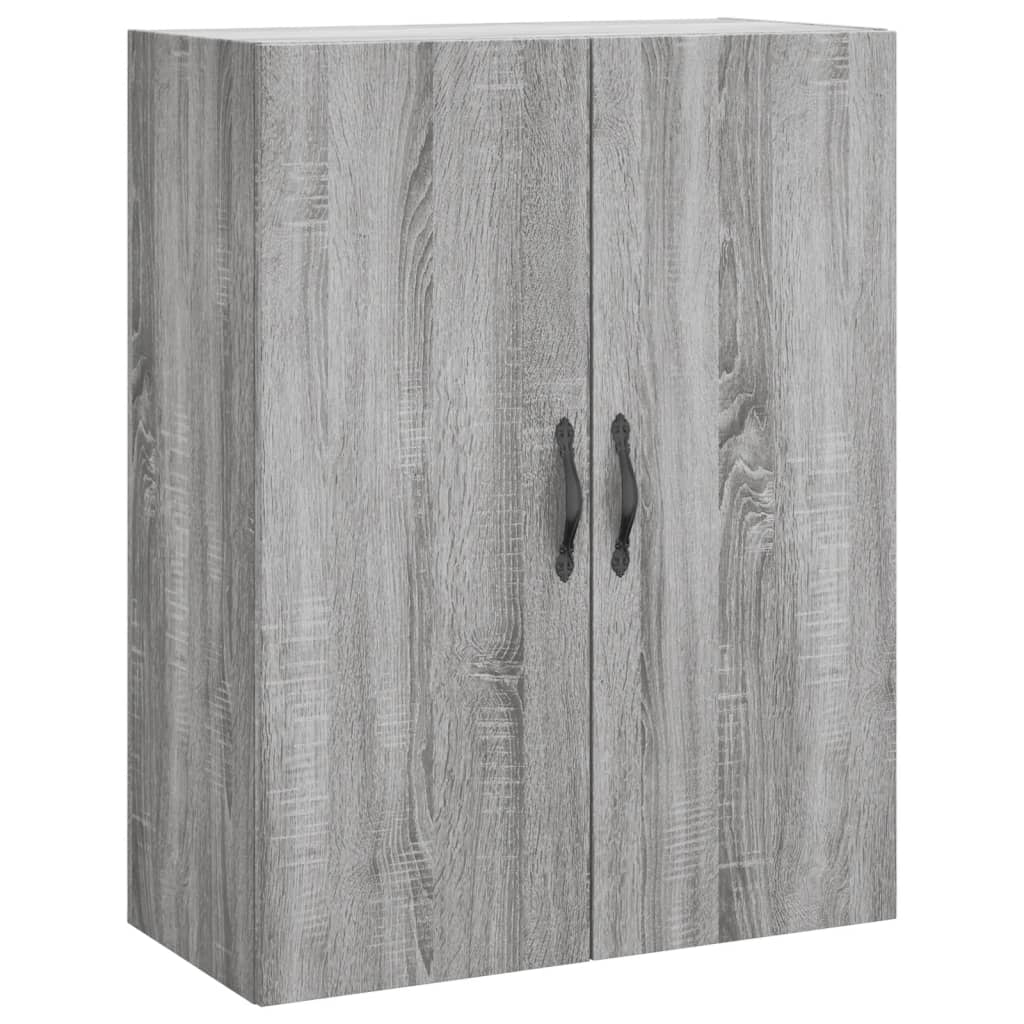 Vidaxl armário de parede 69,5x34x90 cm deriv. madeira cinzento sonoma