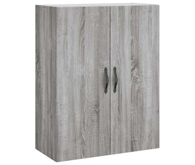 Vidaxl armário de parede 69,5x34x90 cm deriv. madeira cinzento sonoma