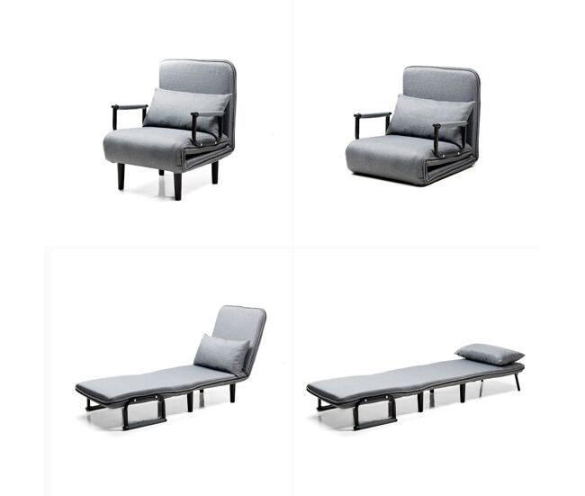 Sofá-cama individual convertível 4 em 1 softfa innovagoods