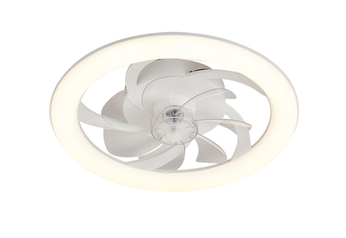 Ventilador de teto TURBO AIR com luz LED