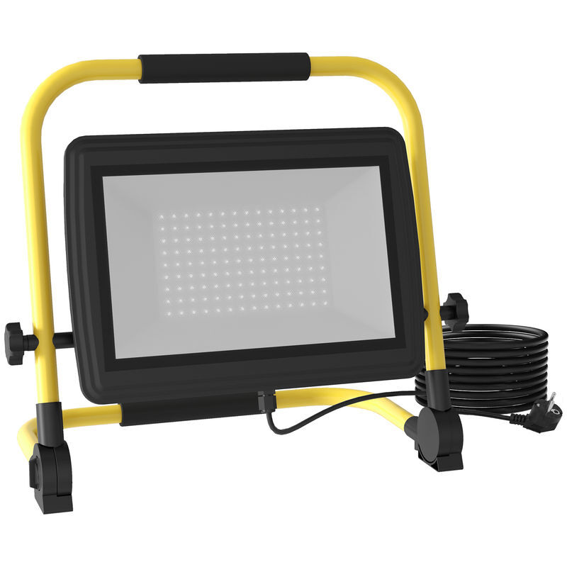 Projetor LED Alumínio HOMCOM
