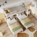 Beliche triplo de metal 205x227 Beliche triplo de metal 205x227 Branco