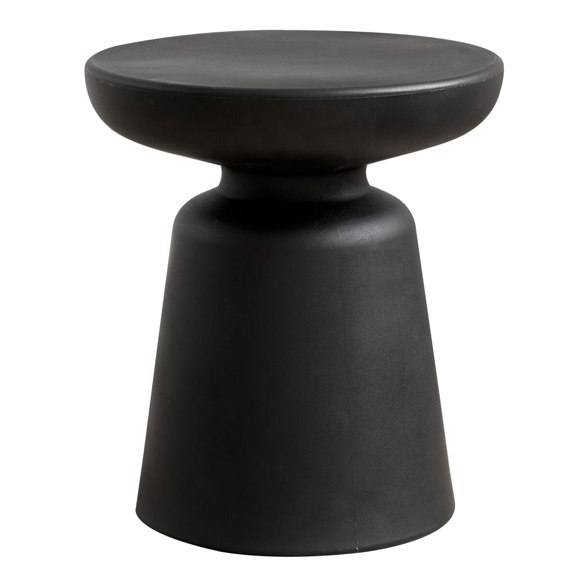 Mesa de apoio posio 44xø40 cm preto [en.casa]