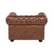 Beliani Poltrona CHESTERFIELD Beliani Poltrona CHESTERFIELD Dourado