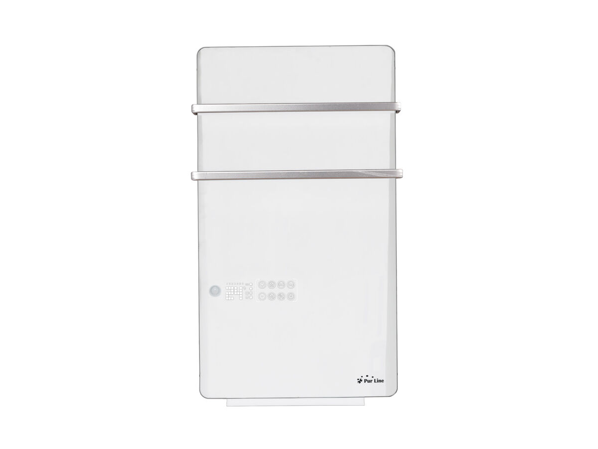 Aquecedor de toalhas elétrico digital de 2000 W com controlo WIFI