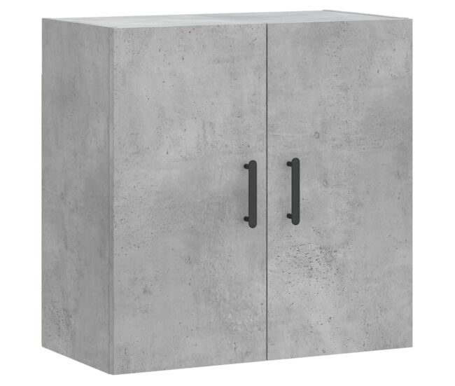 Vidaxl armário parede 60x31x60cm derivados de madeira cinzento cimento