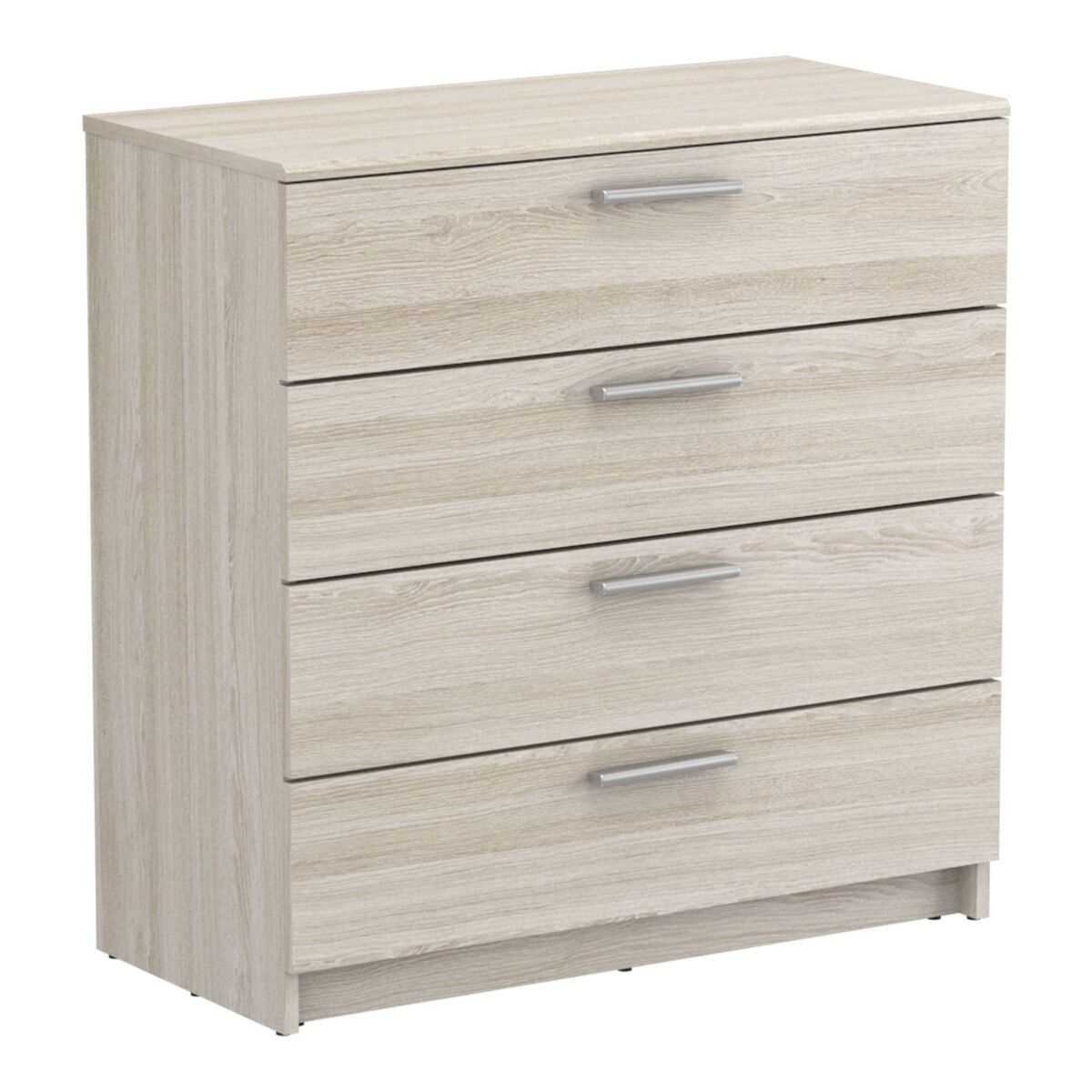 Cômoda prins shannon oak 81x80x38cm quarto