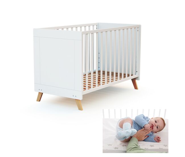 Cama de bebé sakura convertível em cama (kit opcional)