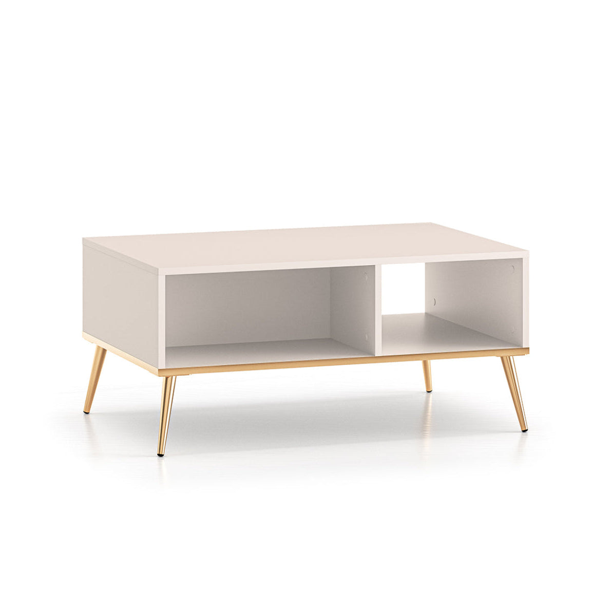 Mesa de centro olivia caxemira e doré