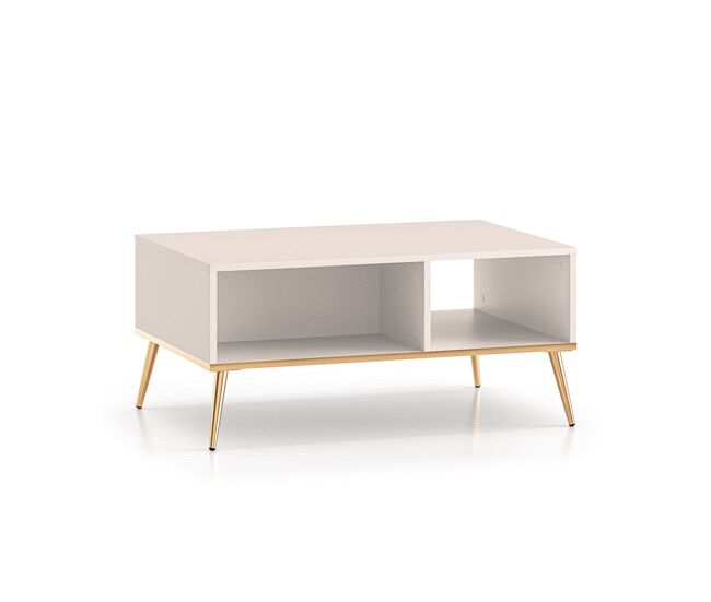 Mesa de centro olivia caxemira e doré