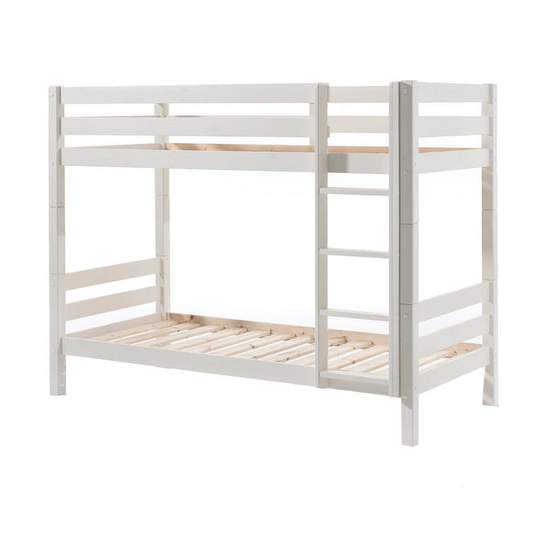 Beliche 90x200 altura 160 cm mola de caixa incluída vipack pino - blanc