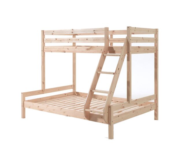 Beliche 90x200 e 140x200 incluindo mola box vipack pino - madeira