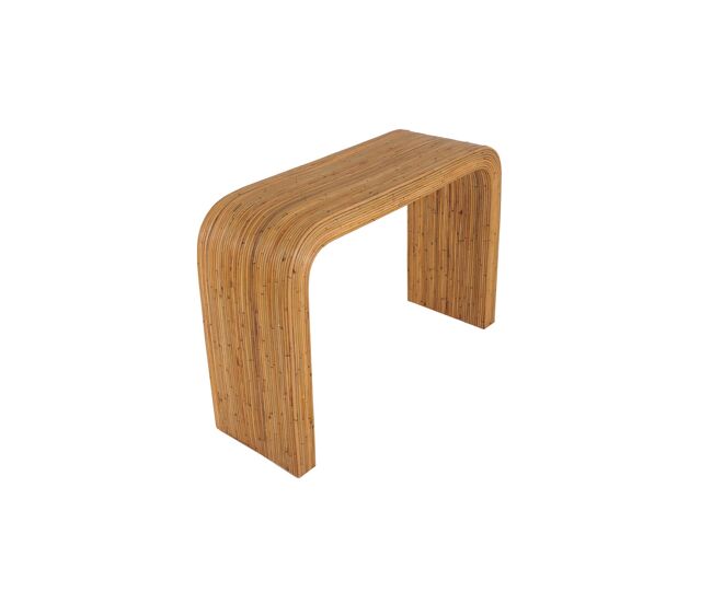 Consola em rotim natural, 110cm, baya, natural, 110x35x75 cm