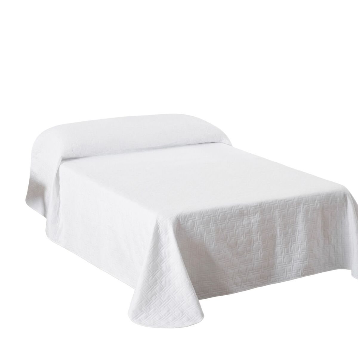Colcha primavera verão reversível toscana blanco cama 150cm