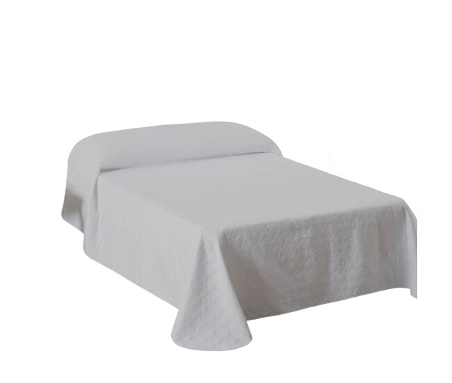 Colcha primavera verão reversível toscana gris cama 90cm