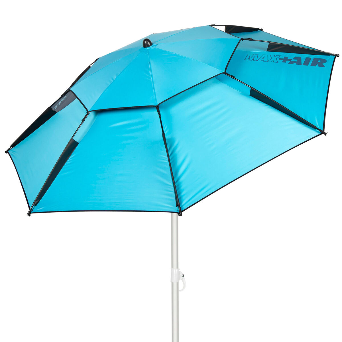 Aktive Guarda-sol de praia à prova de vento com proteção UV50, 8 hastes